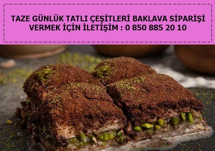 Zonguldak Brtlenli ya pasta taze baklava eitleri tatl siparii ucuz tatl fiyatlar baklava siparii yolla gnder